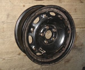 Stahlfelge 185 R 14, Lockreis 5 x 100 mm für Skoda Fabia 1, Polo usw.