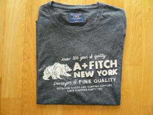 Abercrombie & Fitch T-Shirt grau, Größe L * Neuwertig *