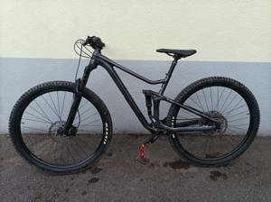 Verkaufe schwarzes Herren-Trailbike Bild 2