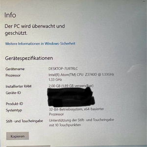 Dell Venue 8 Pro Windows Tablet in sehr gutem Zustand Bild 3