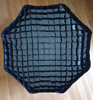 Softbox-Hexagonschirm 80cm mit Grid