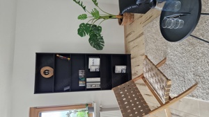 Ikea Billyregal Schwarz 80x35x200 cm mit 5 Ablagen