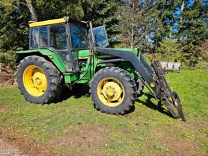 Traktor John Deere 3140 AS Allrad Frontlader Schlepper