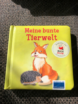 Pappbuch: Meine bunte Tierwelt