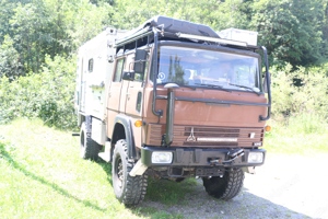 Magirus Deutz 170 D 11 Expeditionsmobil 4 X 4 f. 5 Pers. TÜV neu