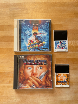 2 Spiele für NEC PC Engine NTSC Japan