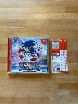 Sonic Adventure für Sega Dreamcast NTSC Japan