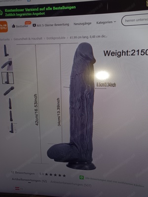 Für Erfahrene Männer Riesen Dildo  Bild 2