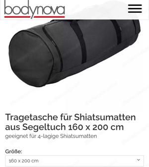 Shiatsu-Matte mit passender Tragetasche Bild 2