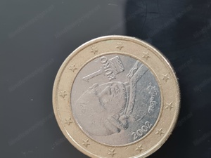 1 Euro Münze Österreich "Wolfgang Amadeus Mozart" 2002, 2009