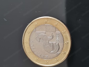 1 Euro Münze Kroatien " Hrvatska" 2023