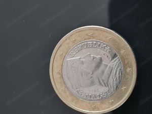 1 Euro Münze Lettland " Milda" 2016