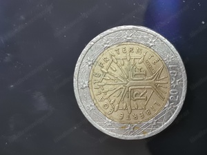 2 Euro Münze Frankreich 1999, 2 ,