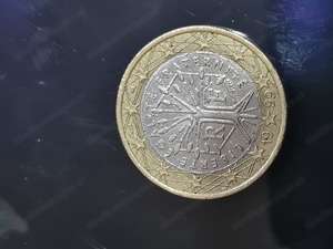 1 Euro Münze Frankreich 1999,2000