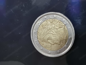 2 Euro Münze Italien mit Motiv " Dante Alighieri" 2002