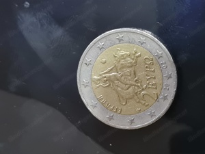 2 Euro Münze Griechenland Motiv ( Stier) " Eypo" 2002