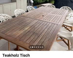 Teak Gartentisch