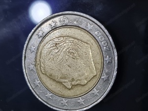 2 Euro Münze Belgien " König Albert ||." Bj 2000 u. 2002