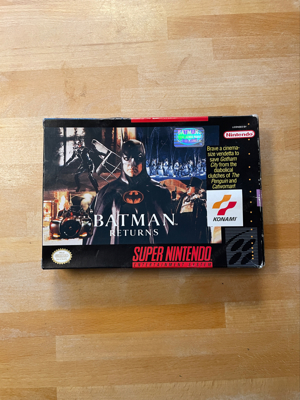 Batman Returns für Super Nintendo Entertainmemt System US-Version