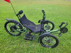 DEKERS HUNTER E-Trike Liegerad E-Bike Pedelec Vollgeferdert