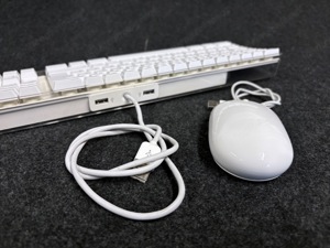 Apple QWERTZ USB Tastatur + Apple Mouse Maus Bild 4