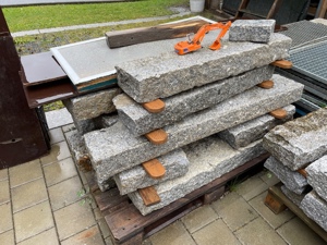 Granit Leistendsteine10 12x20 25, Ca.15 Lfm