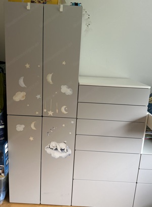 Kinder schrank set mit wickeltisch 