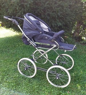 Wunderschöner Multifunktions Kinderwagen im Vintage-Design, in sehr gutem Zustand Bild 2