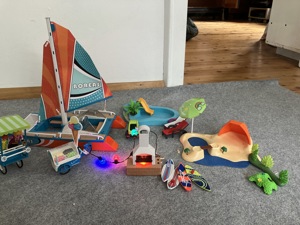 Playmobil Yacht + noch viel andere Teile 