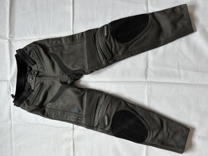 Vanucci Damen Motorradhose schwarz - Grösse 18