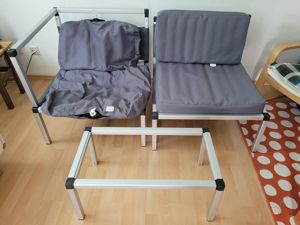 mobile Gartenlounge, Camping Lounge