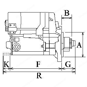 Starter, Anlasser für Toyota Hilux VII Pickup,OE 114853