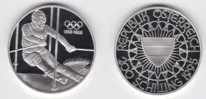 200 Schilling in Silber - 1 Unze - Österreich 1995 - OLYMPIA 