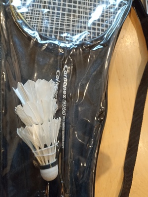 Verkaufe neue Badminton Set Bild 3