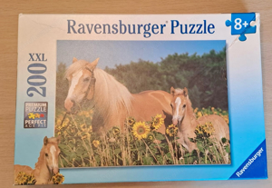 Set Ravensburger Puzzle Pferd 1x200 Teile Buch Pferde Erstlesegeschichten für Mädchen