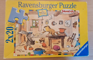 Ravensburger Janosch Puzzle 2x20 Teile Bild 2