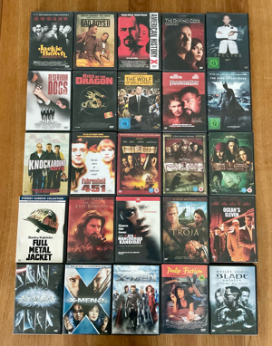 DVD Set Actionfilme 25 Filme