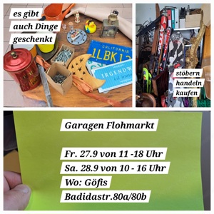 Garagen Flohmarkt