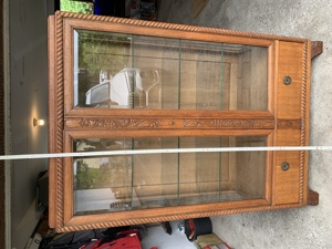 Glasschrank, Glasvitrine Bild 6