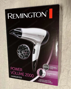 Remington Power Volume 2000 Haartrockner Fön Neuwertig Weiß Schwarz 2000W Styler Hair Dryer Bild 9