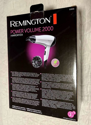 Remington Power Volume 2000 Haartrockner Fön Neuwertig Weiß Schwarz 2000W Styler Hair Dryer Bild 10