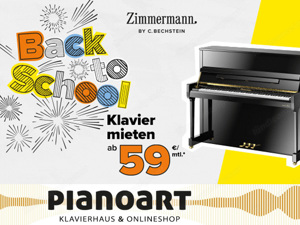 Zimmermann S2 NEU-Klavier mieten ** 59 Euro monatlich **