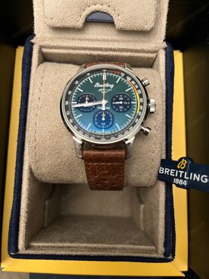 uhr Breitling Top Time Ford Mustang + Care Set A253101A1L1X1 Box&Papiere Neuware