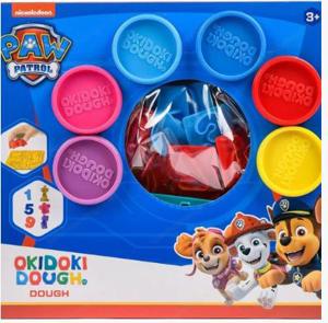 PawPatrol Okodoki Dough Knete Set 6x50 Gramm