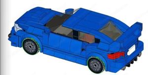 Lego Auto blau