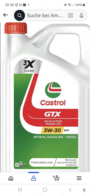 Castrol Motoröl