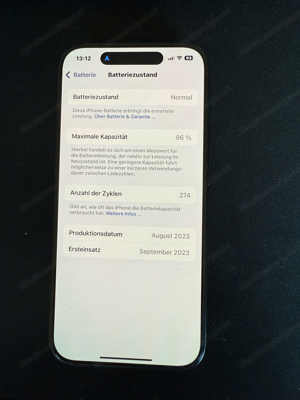 iphone 15 pro Titan blau 128GB frei 