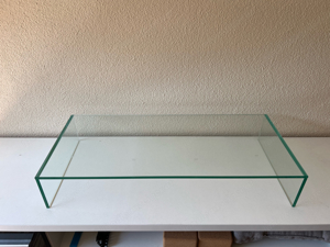 Erhöhung für Lowboard aus Glas