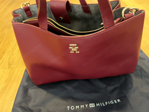 Tommy Hilfiger LIFE SATCHEL SET - Handtasche - rouge Bild 2