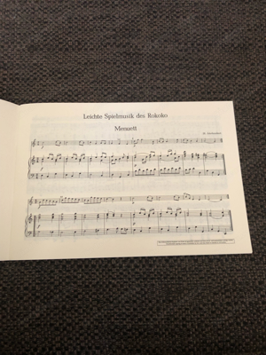 Spielmusik des Rokoko für Sopranblockflöte und Klavier Bild 3